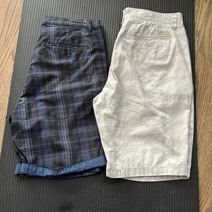 Calvin Klein Jeans Shorts Bundle Camo Plaid Checkered Grey Navy